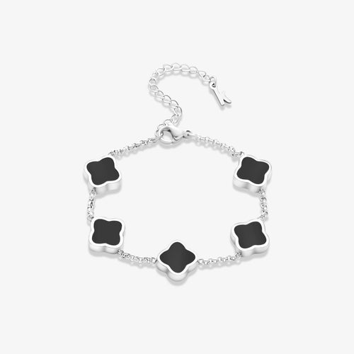 Celine Silver Clover armband