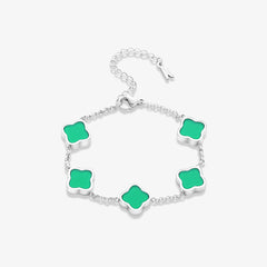 Celine Silver Clover armband