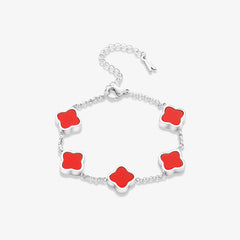 Celine Silver Clover armband