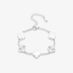 Celine Silver Clover armband