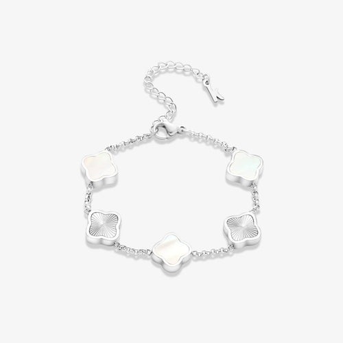 Celine Silver Clover armband