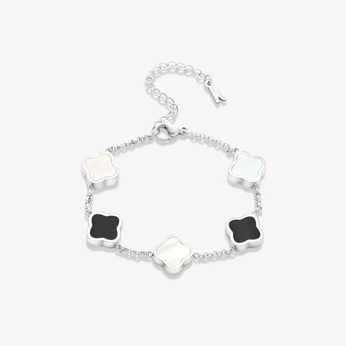 Celine Silver Clover armband