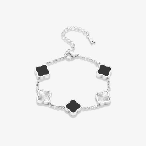 Celine Silver Clover armband