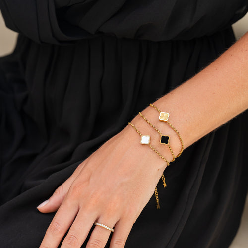 Celine Single Clover armband